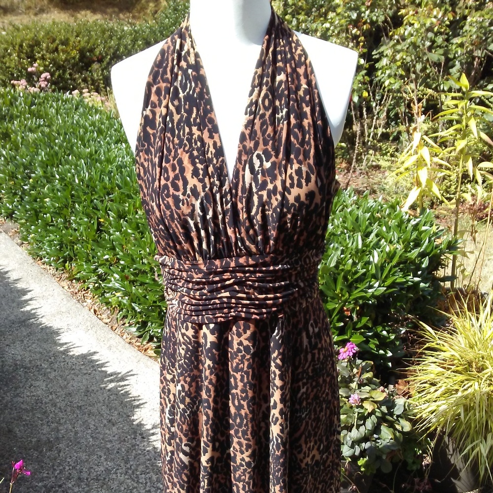 Jones Wear Animal Print Dress